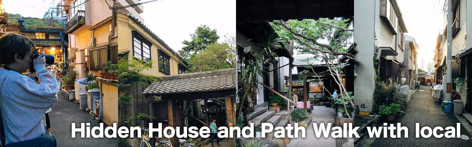 Hidden House and Path Walk with local（Chieko Ogura）